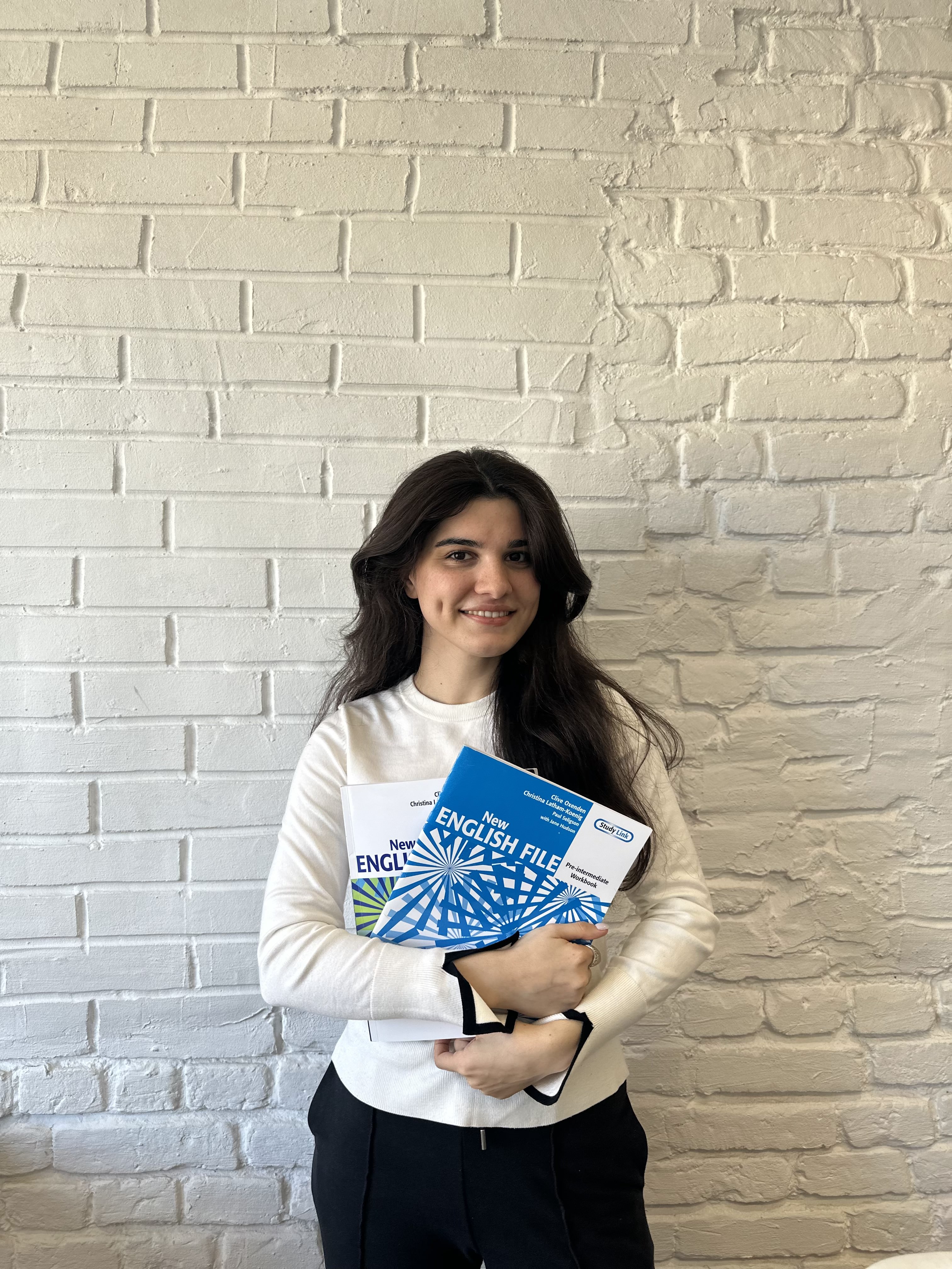 Portrait of Farida, English tutor